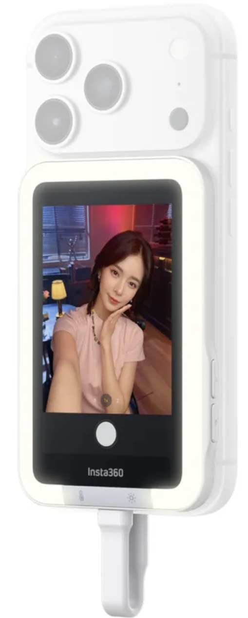 Écran selfie Insta360 Snap avec lumière 6977644765227 – Prix