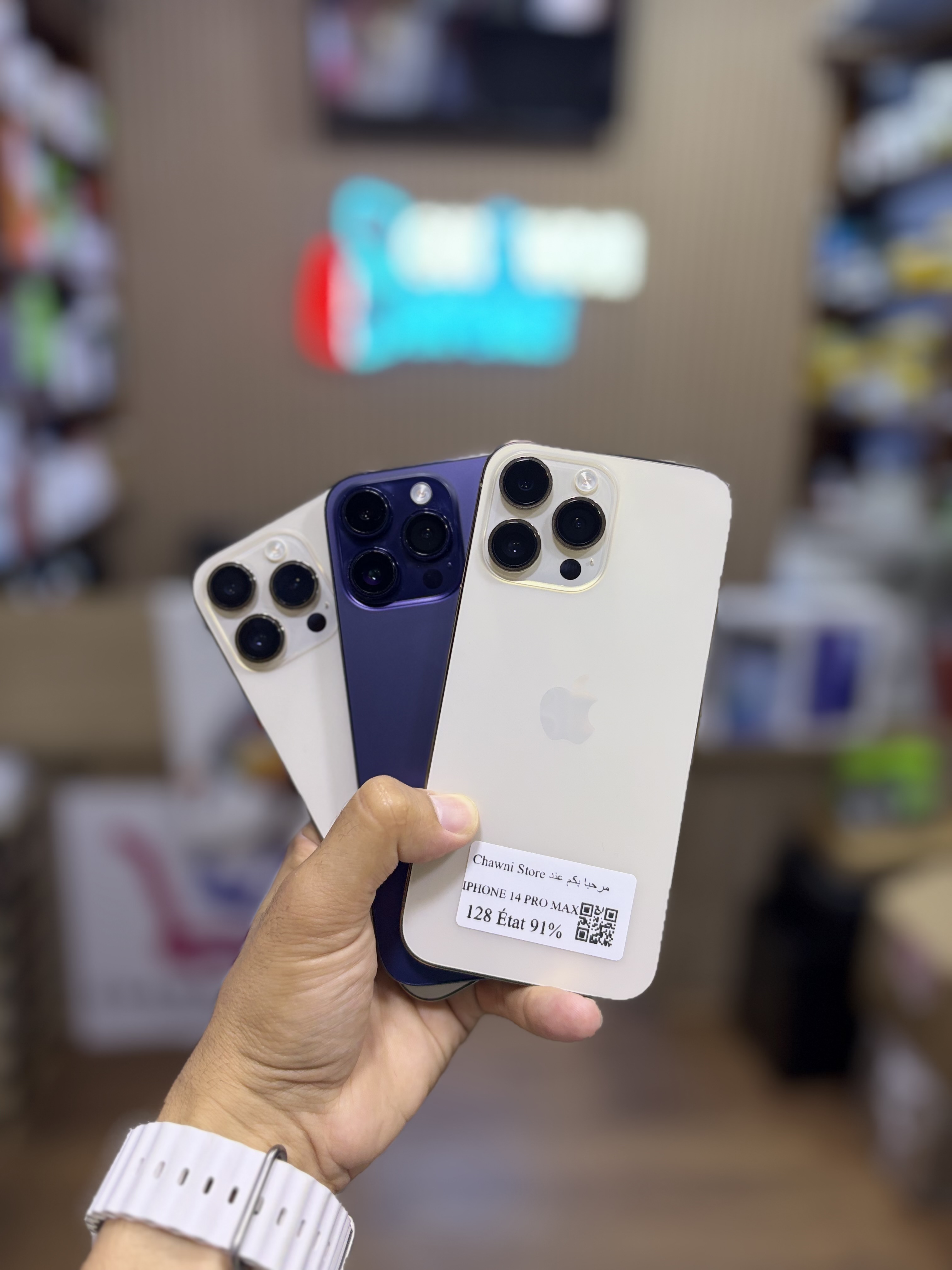 Apple iPhone 14 Pro Max, 128 Go Europe | Prix E-Sim|Carte Sim