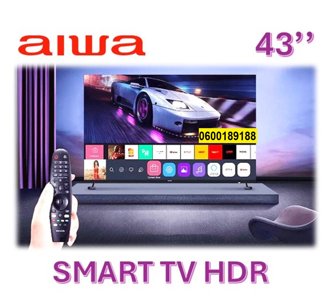 Télévision AIWA Smart TV LED 43 pouces – Prix