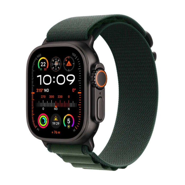 Apple Watch ultra 2 Black edition GPS + Cellular 49 mm Black Titanium Milanese Loop | PRIX