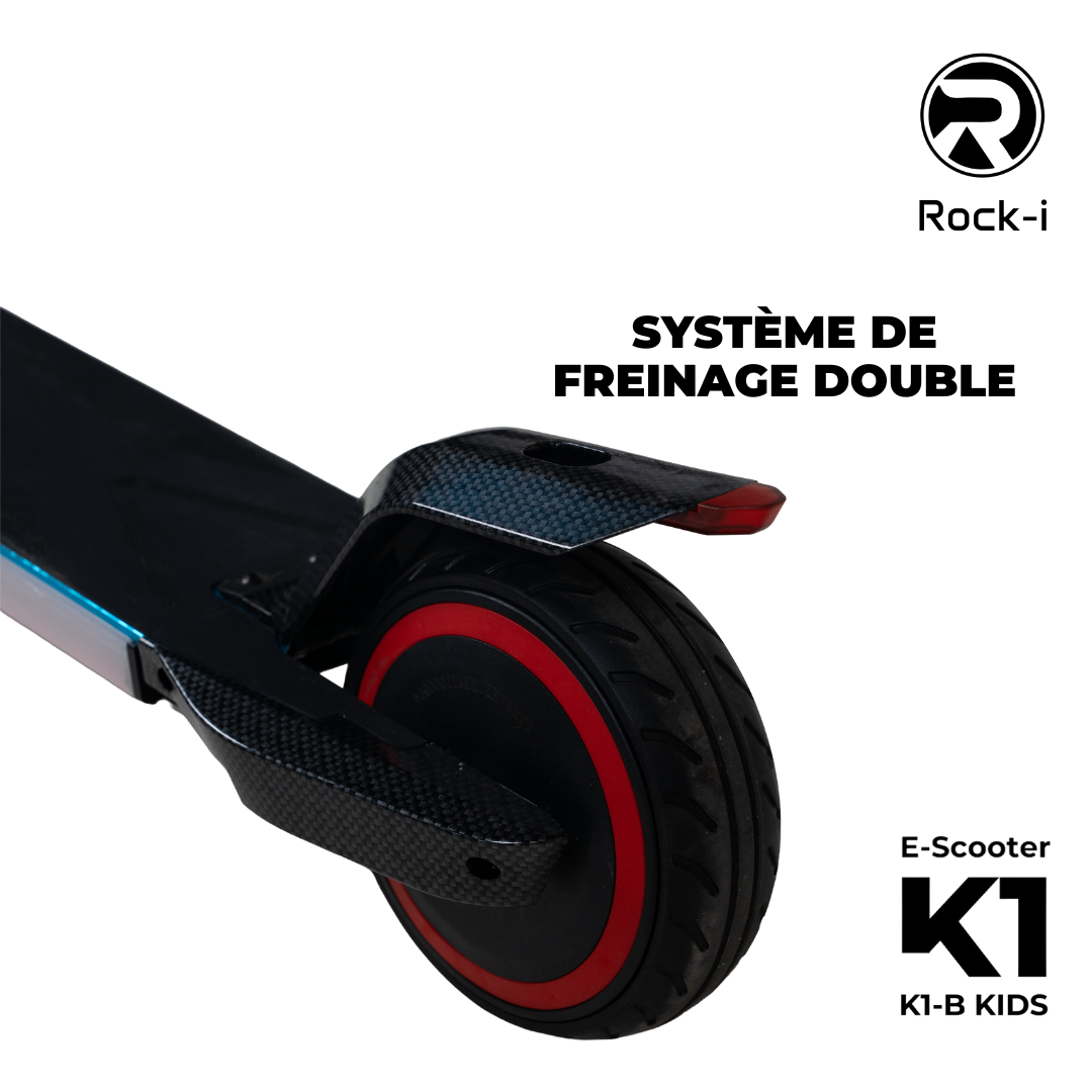 Trottinette éléctrique pour enfant K1 B Bleu – Prix