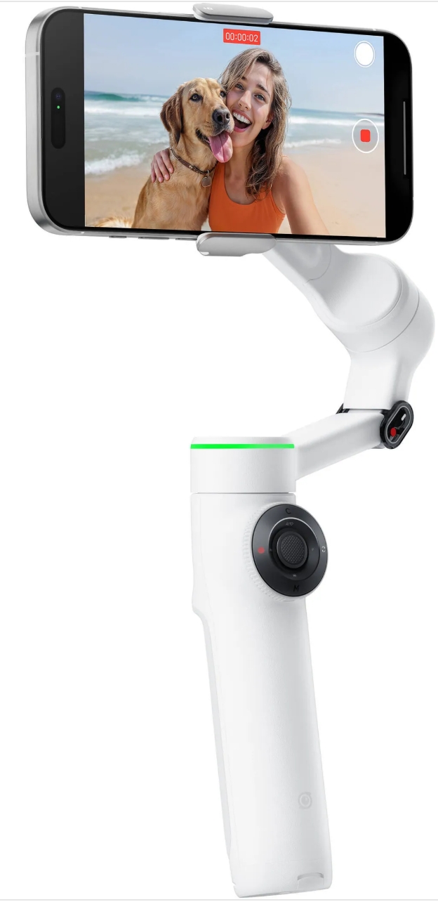 Insta360 Flow 2 Pro Standard Blanc 6970357858774 – Prix