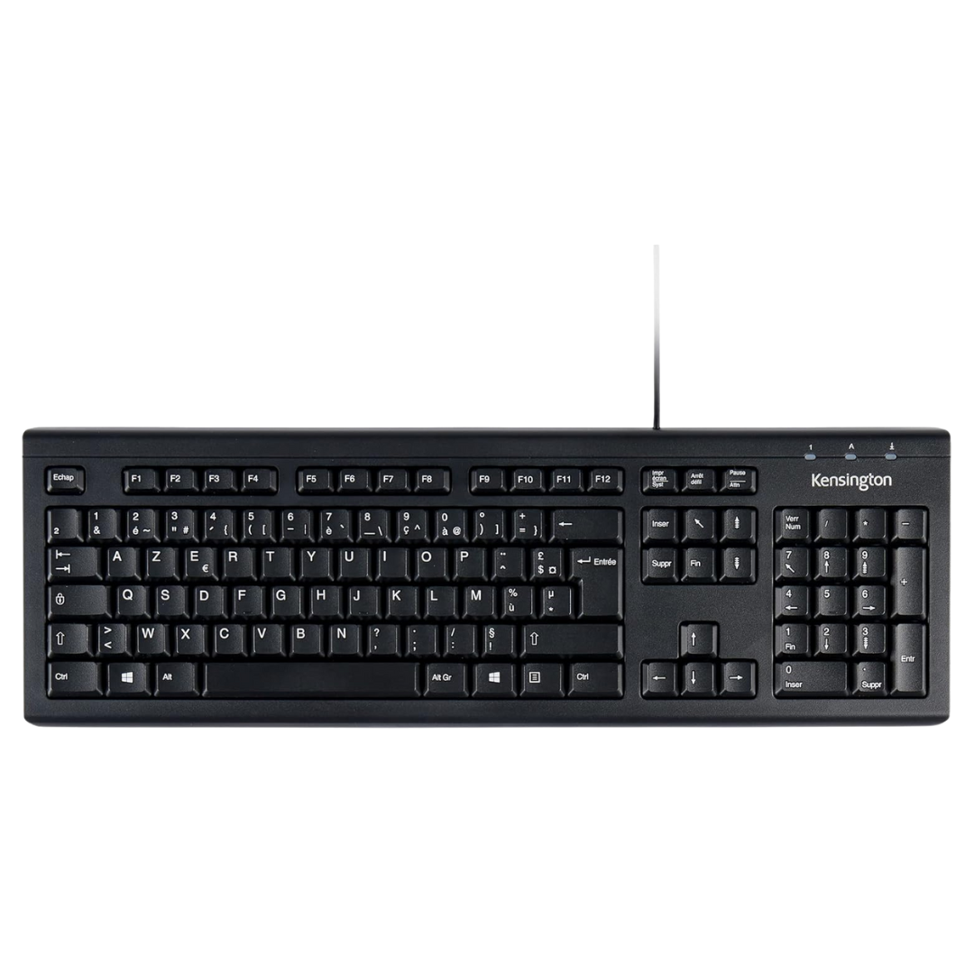 Kensington Clavier filaire ValuKeyboard USB 1500109FR | PRIX