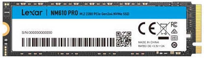LEXAR NM610 PRO 500Go LNM610P500G-RNNNG – Prix