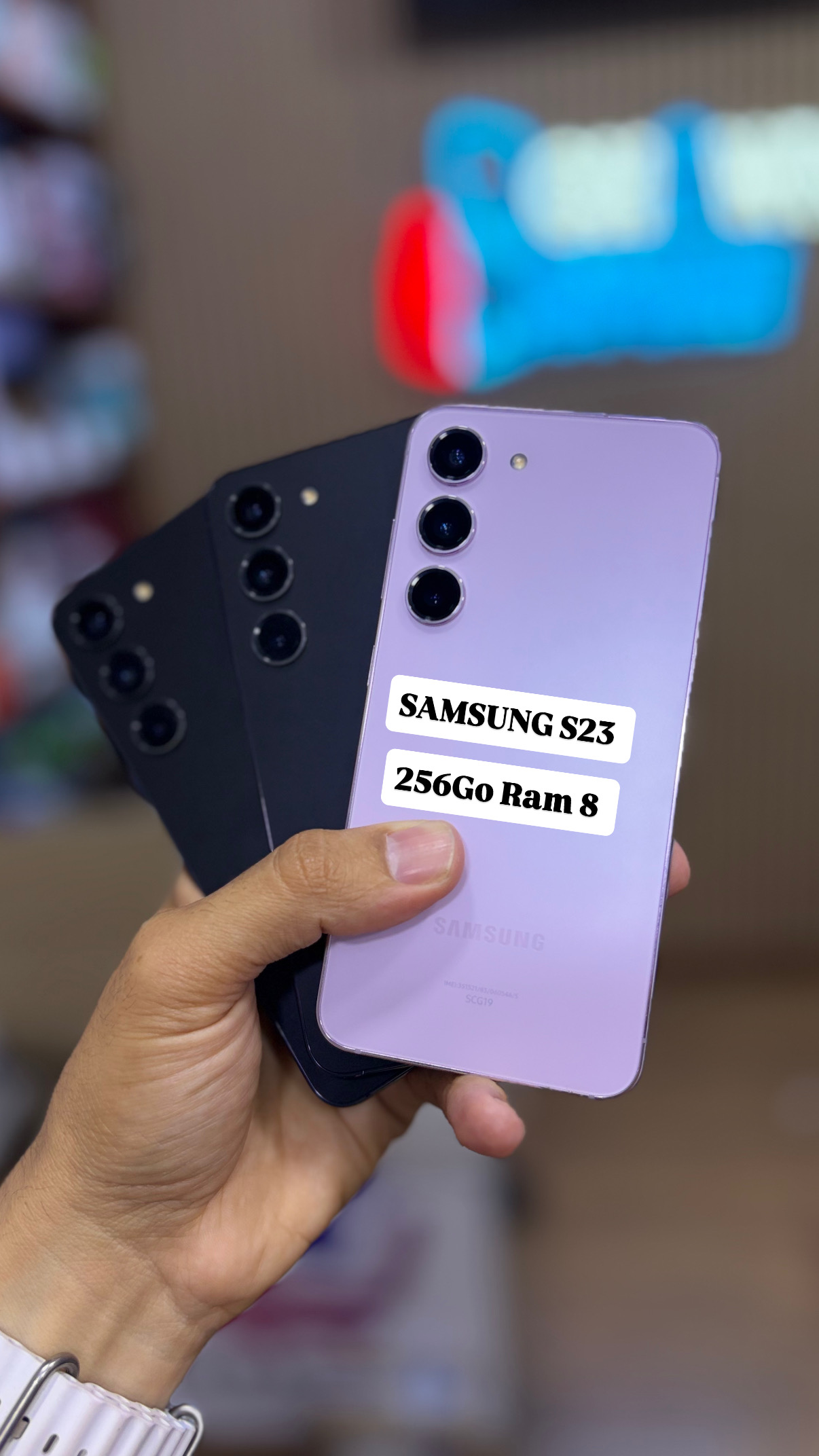 Samsung Galaxy S23, 256Go 8Go RAM | PRIX E-Sim|Carte Sim