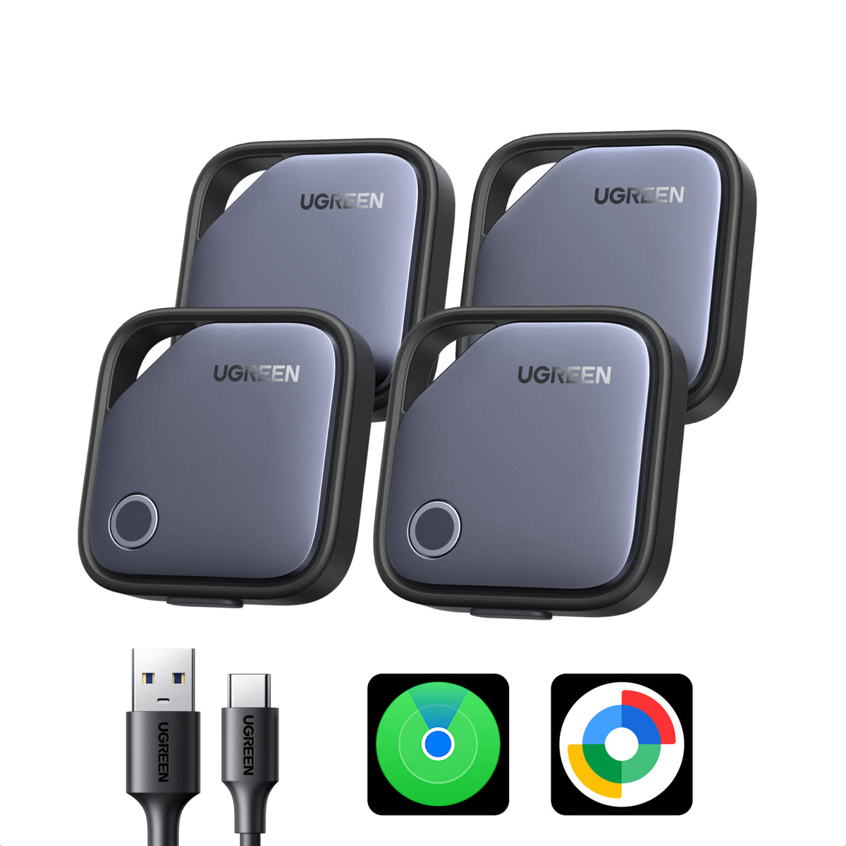UGREEN Finder Pro (iOS & Android) Pack 4 | PRIX