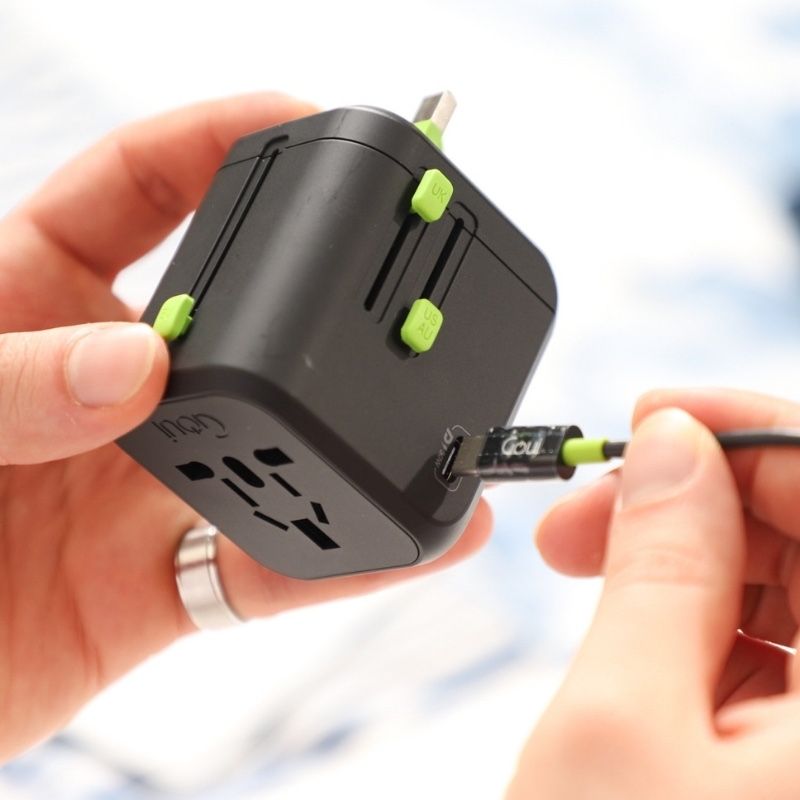 Goui UniqPD Chargeur Universel de Voyage G-TRAVEL30W-K