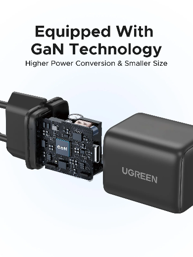 UGREEN GaN 20W chargeur rapide USB-C | PRIX