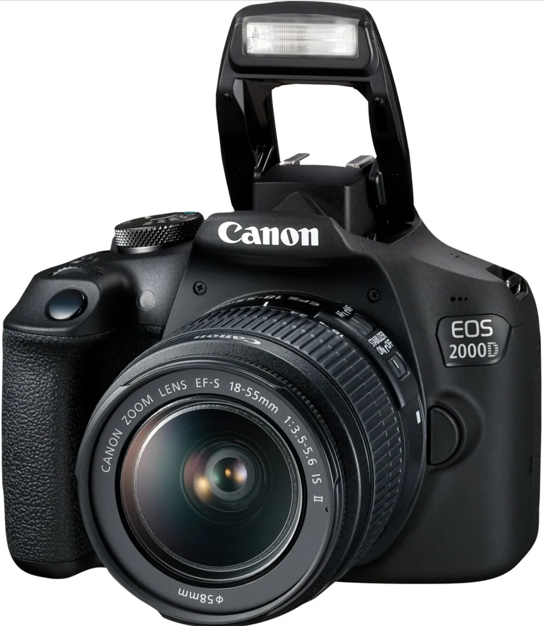 Canon EOS 2000D + Objectif EF-S 18-55mm IS II 4549292111859 – Prix