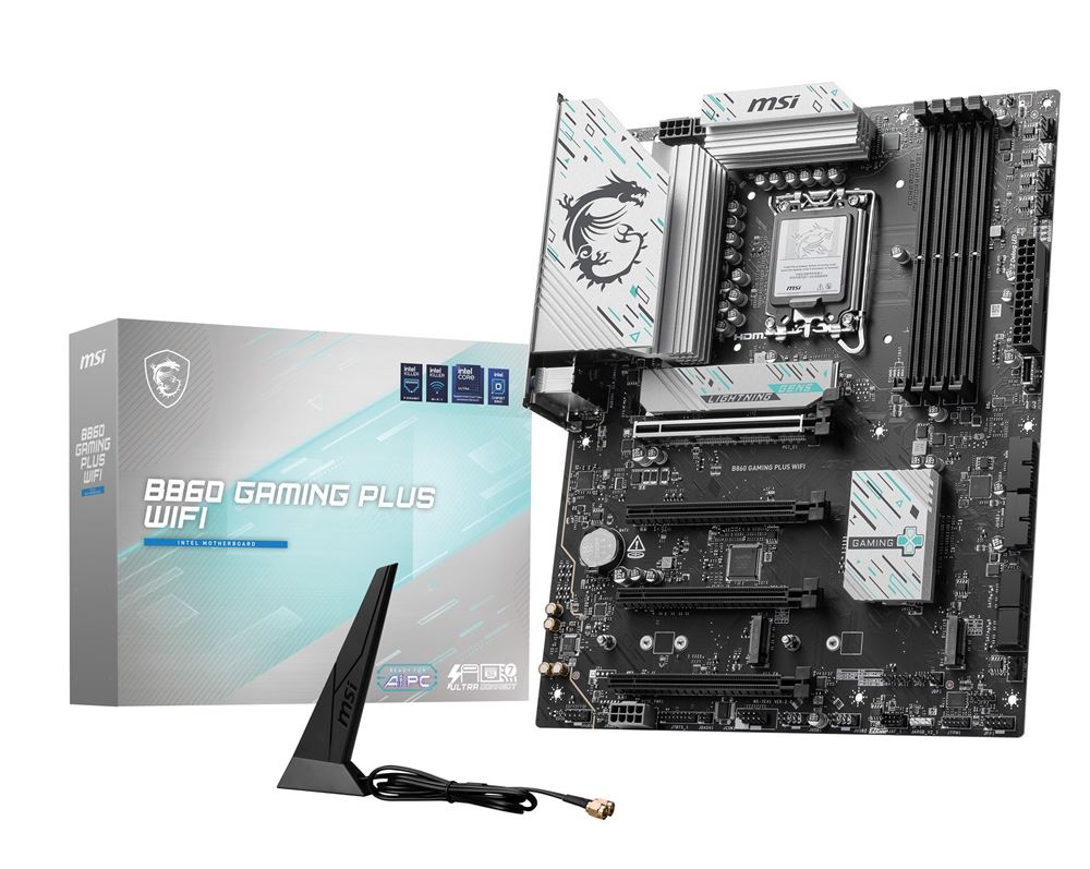 MSI Carte Mère B860 GAMING PLUS WIFI 4711377289764 – Prix