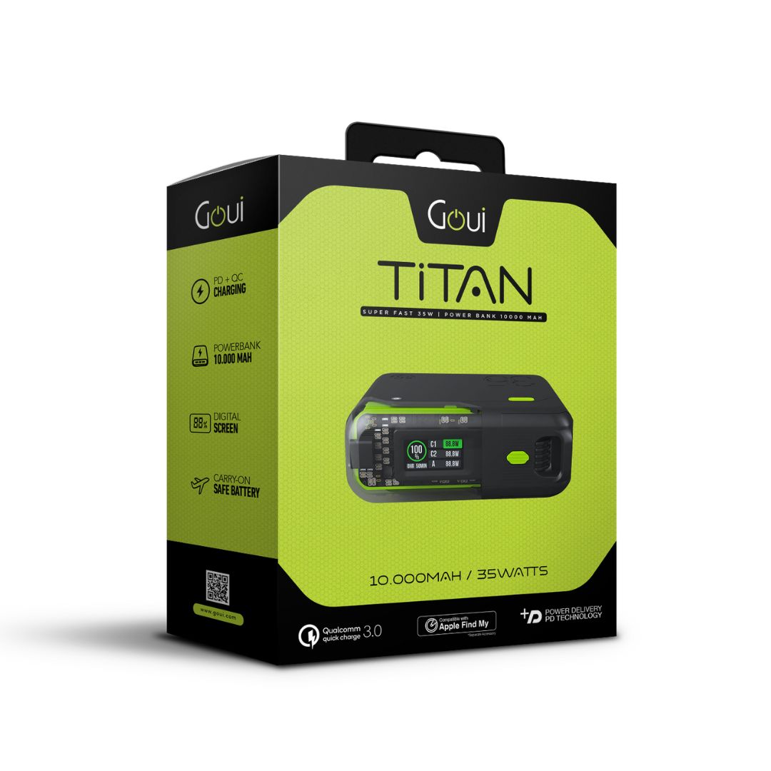 Goui Titan Power Bank 10 000mAh 35W G-PB35FM-K