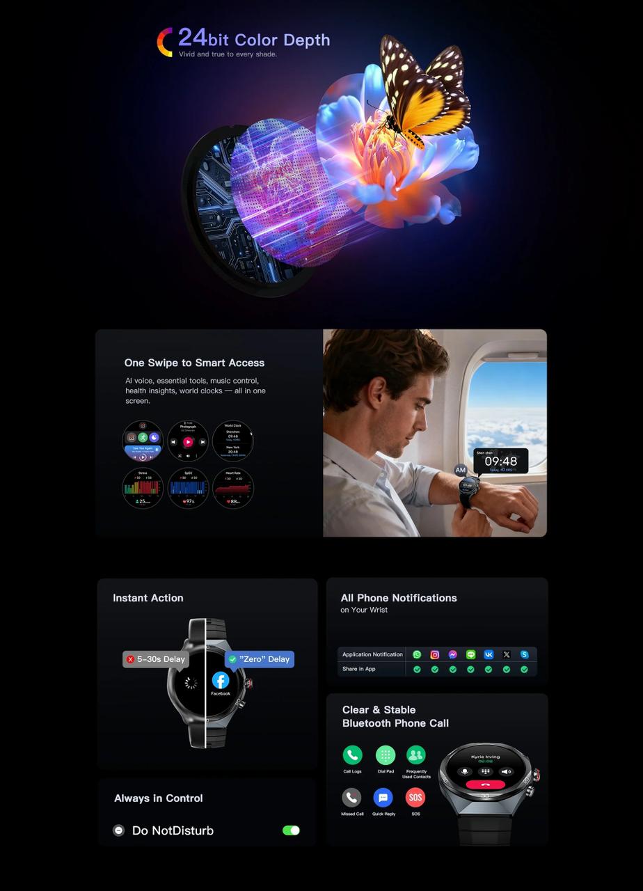 Kieslect AI Smartwatch Elite2 – Prix