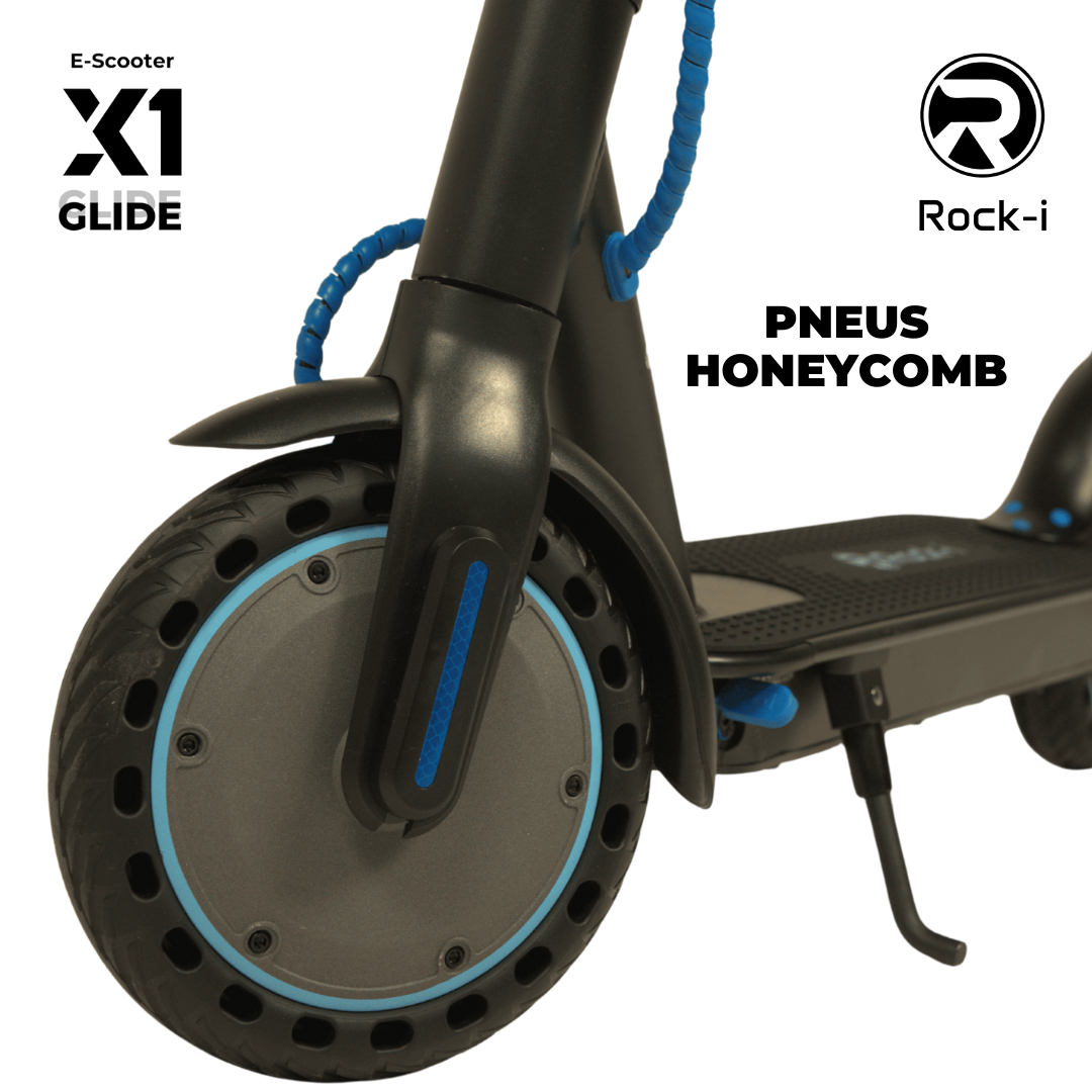 Trottinette électrique X1 GLIDE Noir Bleu | PRIX