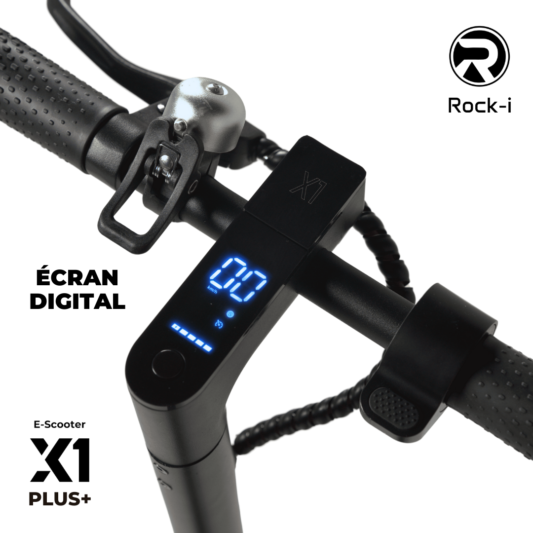 Trottinette électrique X1 PLUS Noir | PRIX