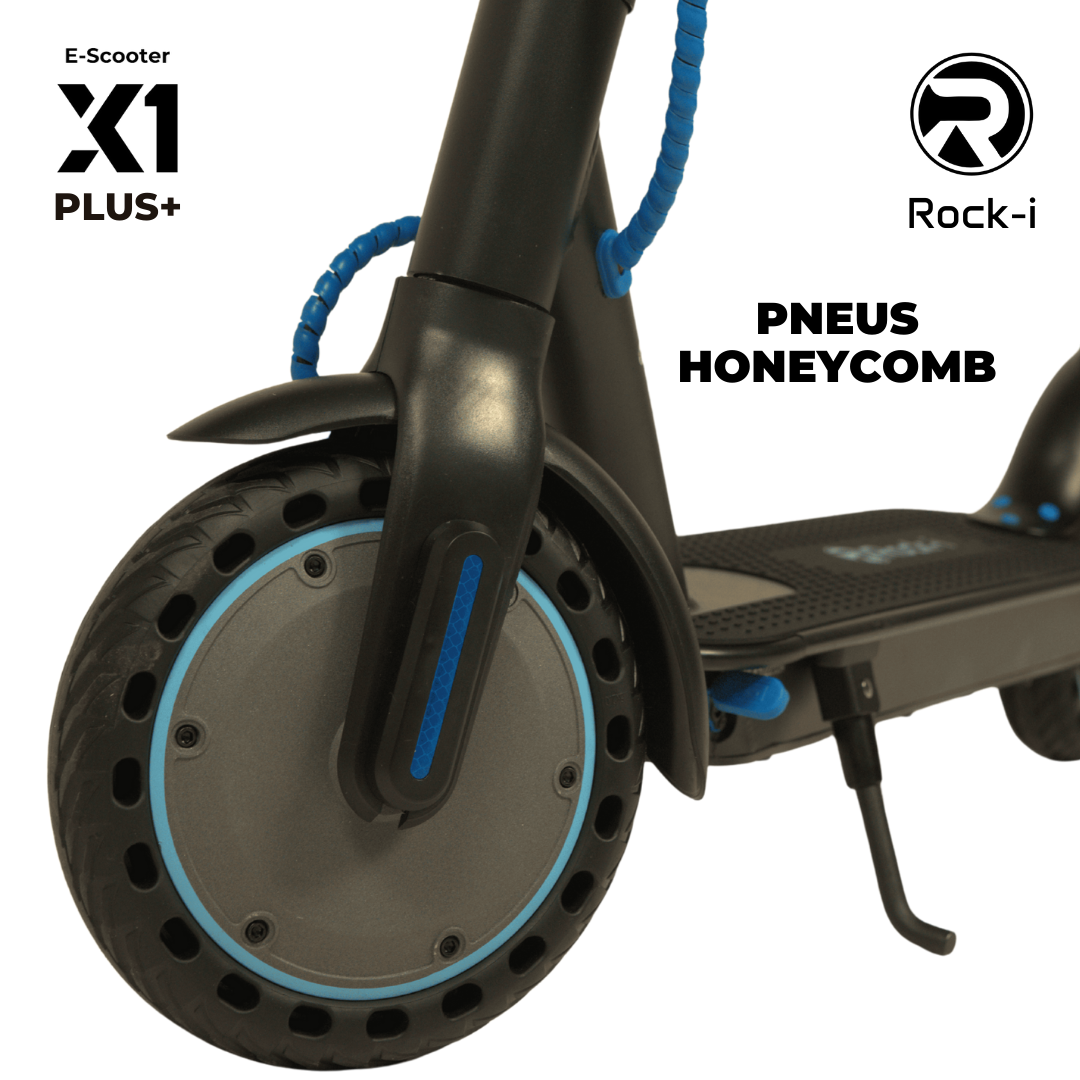 Trottinette électrique X1 PLUS Noir Bleu | PRIX