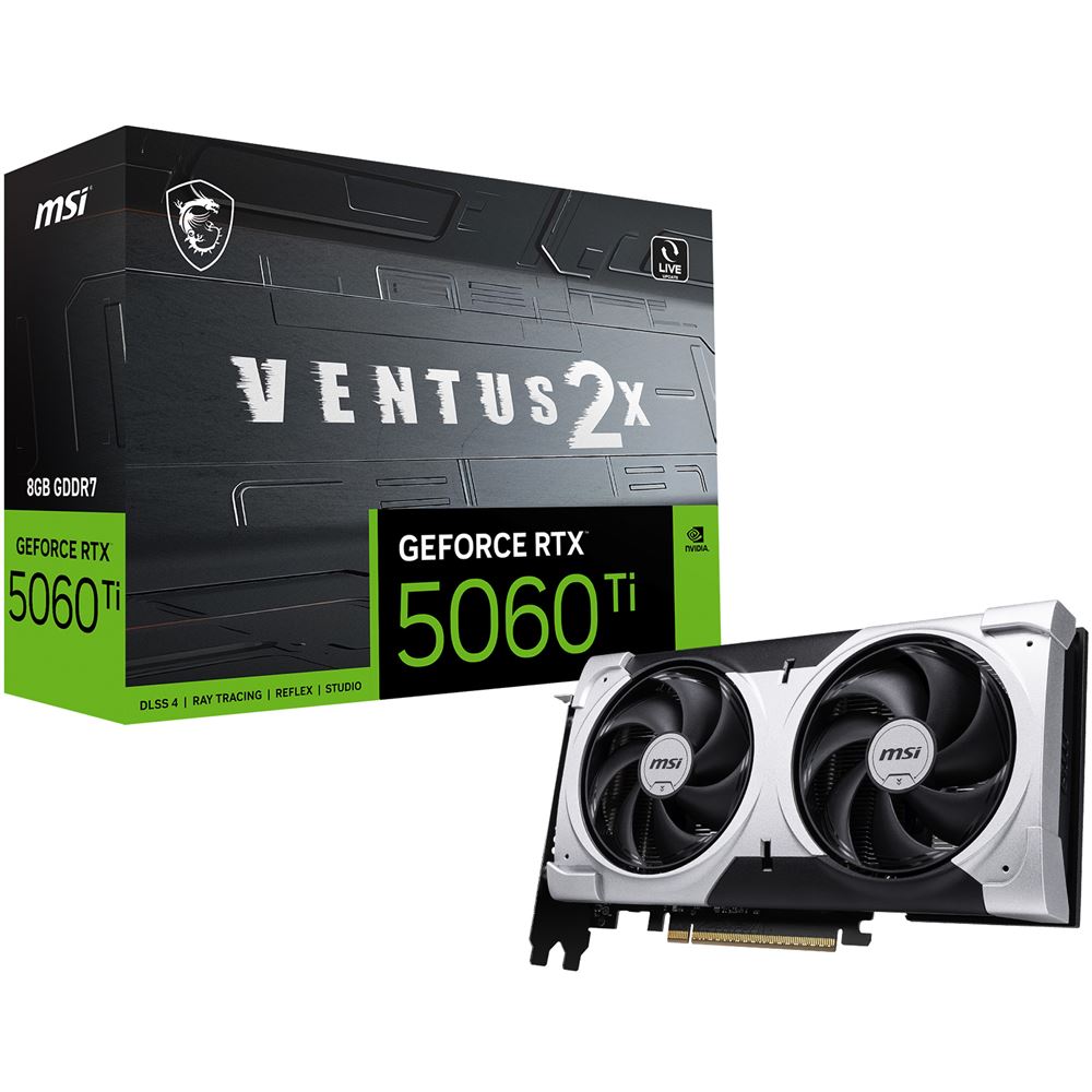 MSI GeForce RTX 5060 Ti 8Go SHADOW 2X OC PLUS BULK 4711377352000 – Prix