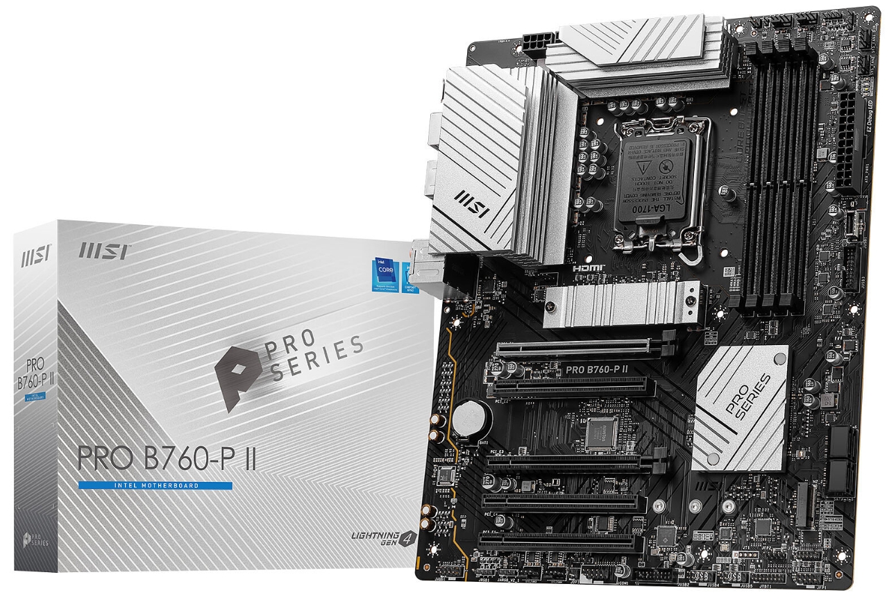 MSI PRO B760-P II DDR5 4711377193887 – Prix