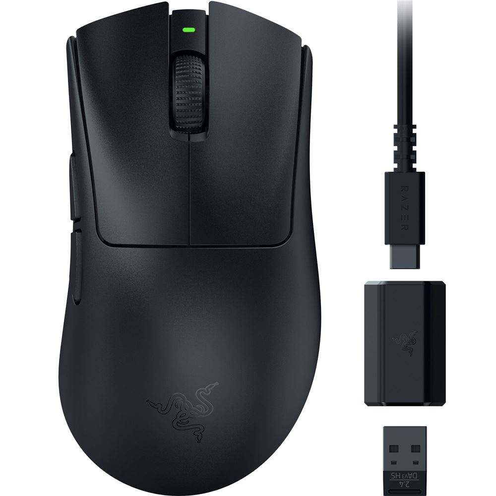 Razer Souris Sans Fil DeathAdder V3 HyperSpeed RZ01-05140100-R3G1 8886419334552 – Prix