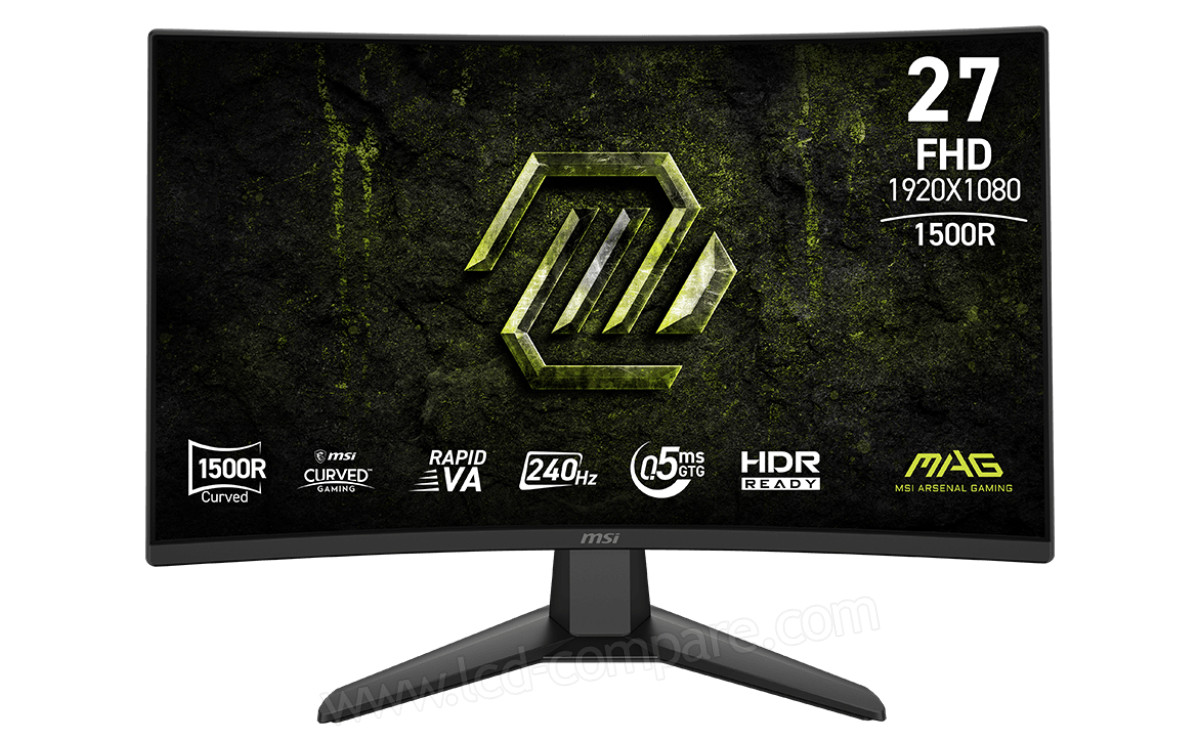 MSI MAG 274CF X24 incurvé 27 pouces 4711377343275 – Prix