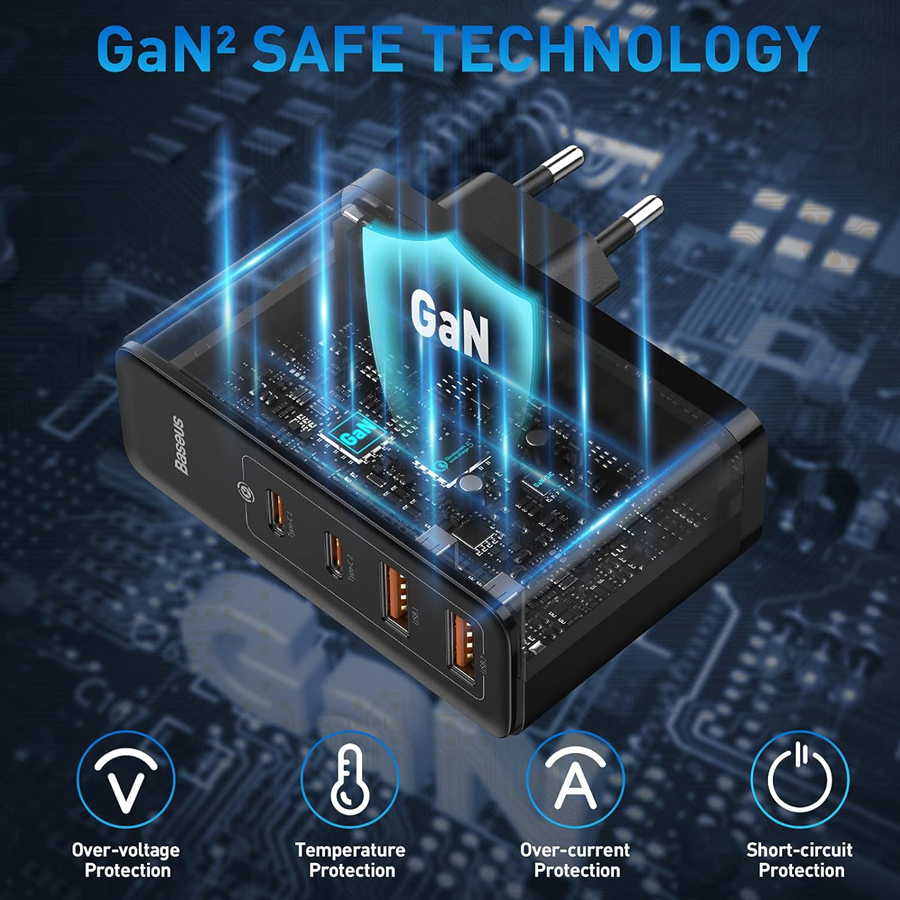 Baseus Chargeur Rapide GaN 5 Pro 100W | PRIX