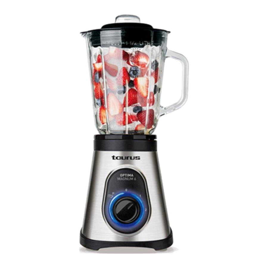 Taurus Blender Magnum Bol en verre 1.5L 600W | PRIX