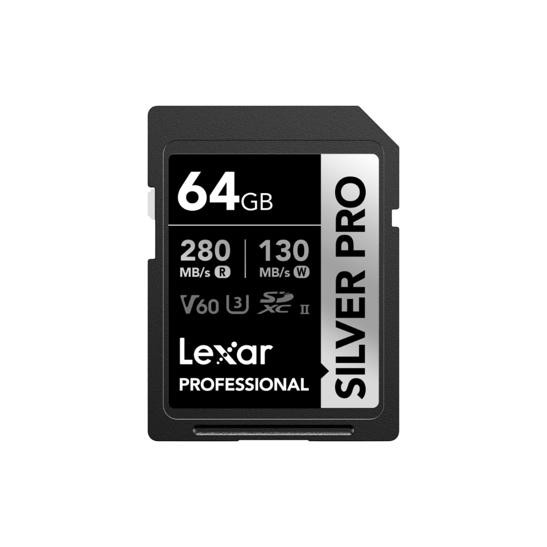 Lexar Professional SILVER PRO SDXC UHS-II 64Go LSDSIPR064G-BNNNG – Prix