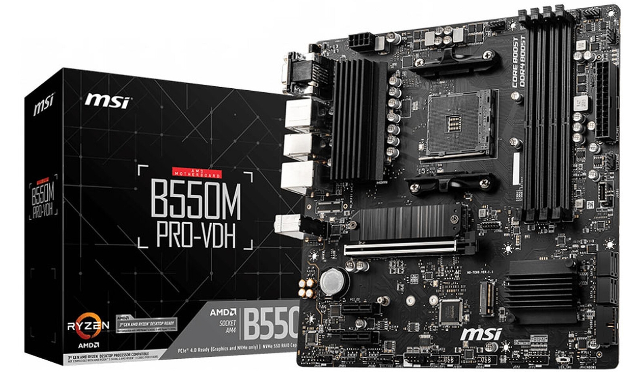MSI B550M-A PRO 4719072752613 – Prix
