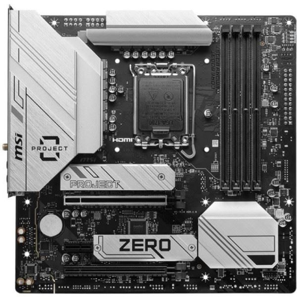 MSI Carte Mère B760M PROJECT ZERO 4711377143660 – Prix