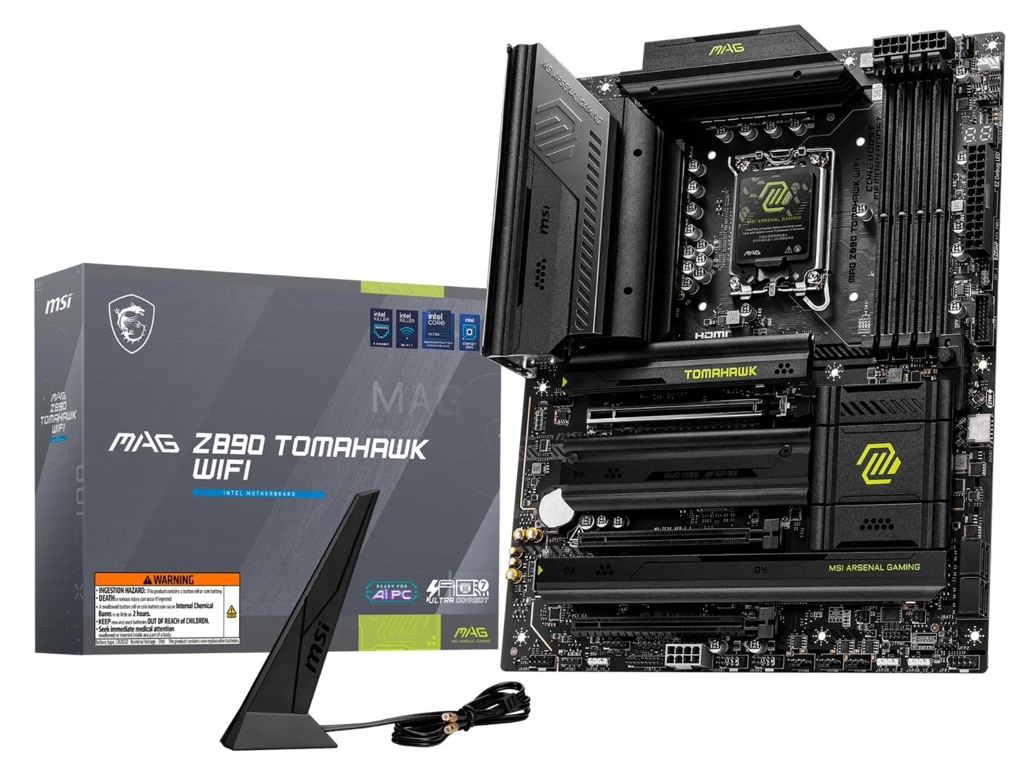 MSI Carte Mère MAG Z890 TOMAHAWK WIFI 4711377259712 – Prix