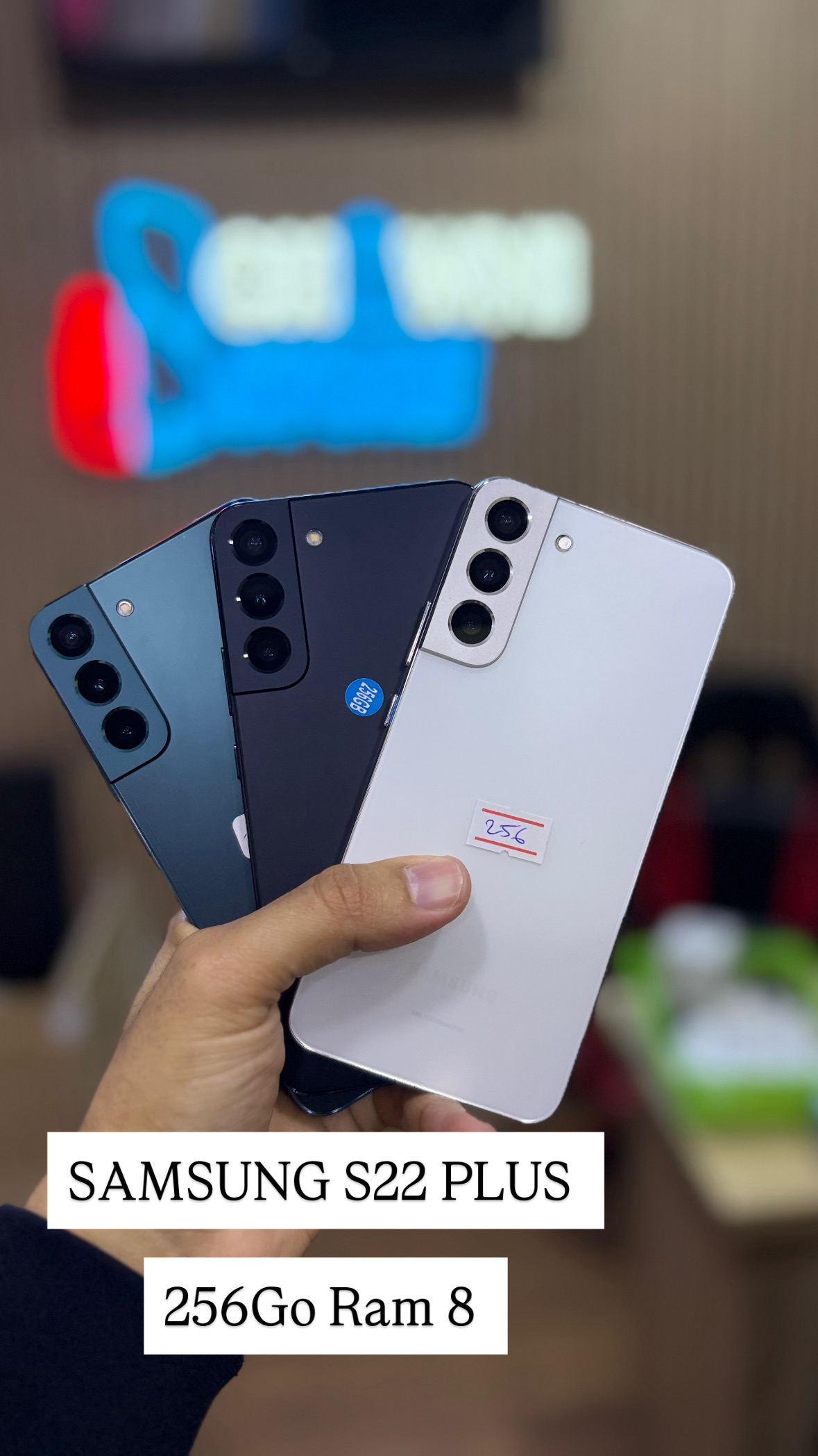 Samsung Galaxy S22+ Plus 5G 256Go 8Go RAM | PRIX E-Sim|Carte Sim