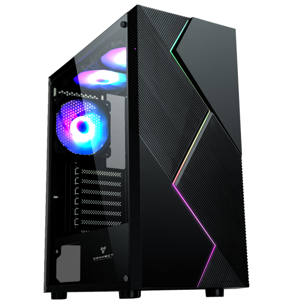 Connect Boitier BOLT ARGB + PSU 550W 609137455396 – Prix