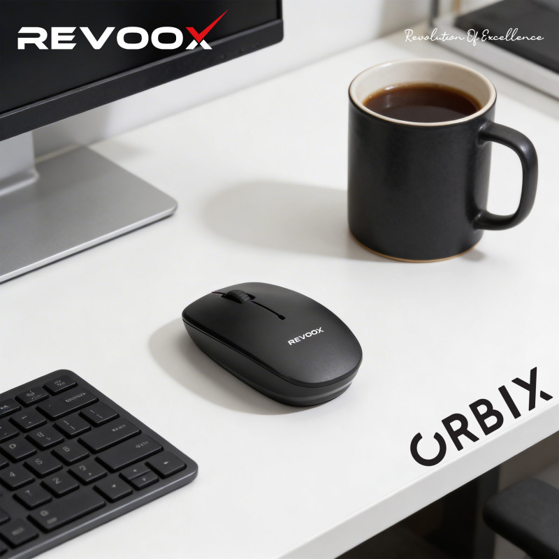 REVOOX Wireless Mouse ORBIT RM-B200 – Prix