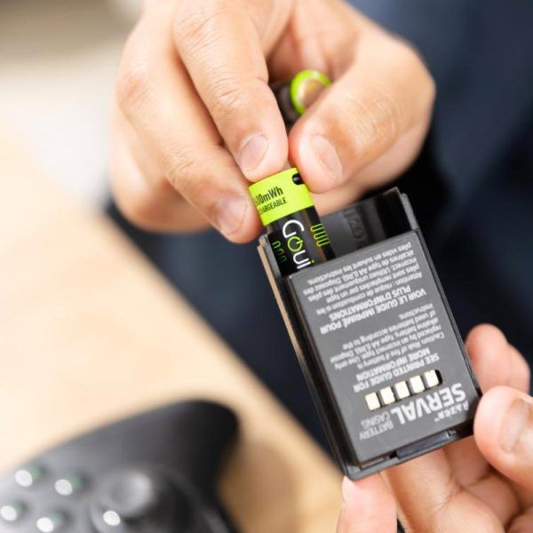 Goui Piles AAA Rechargeables (2 Pièces) – Noires