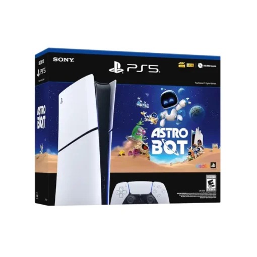 PS5 Slim Digital Pack Astrobot - Prix Maroc