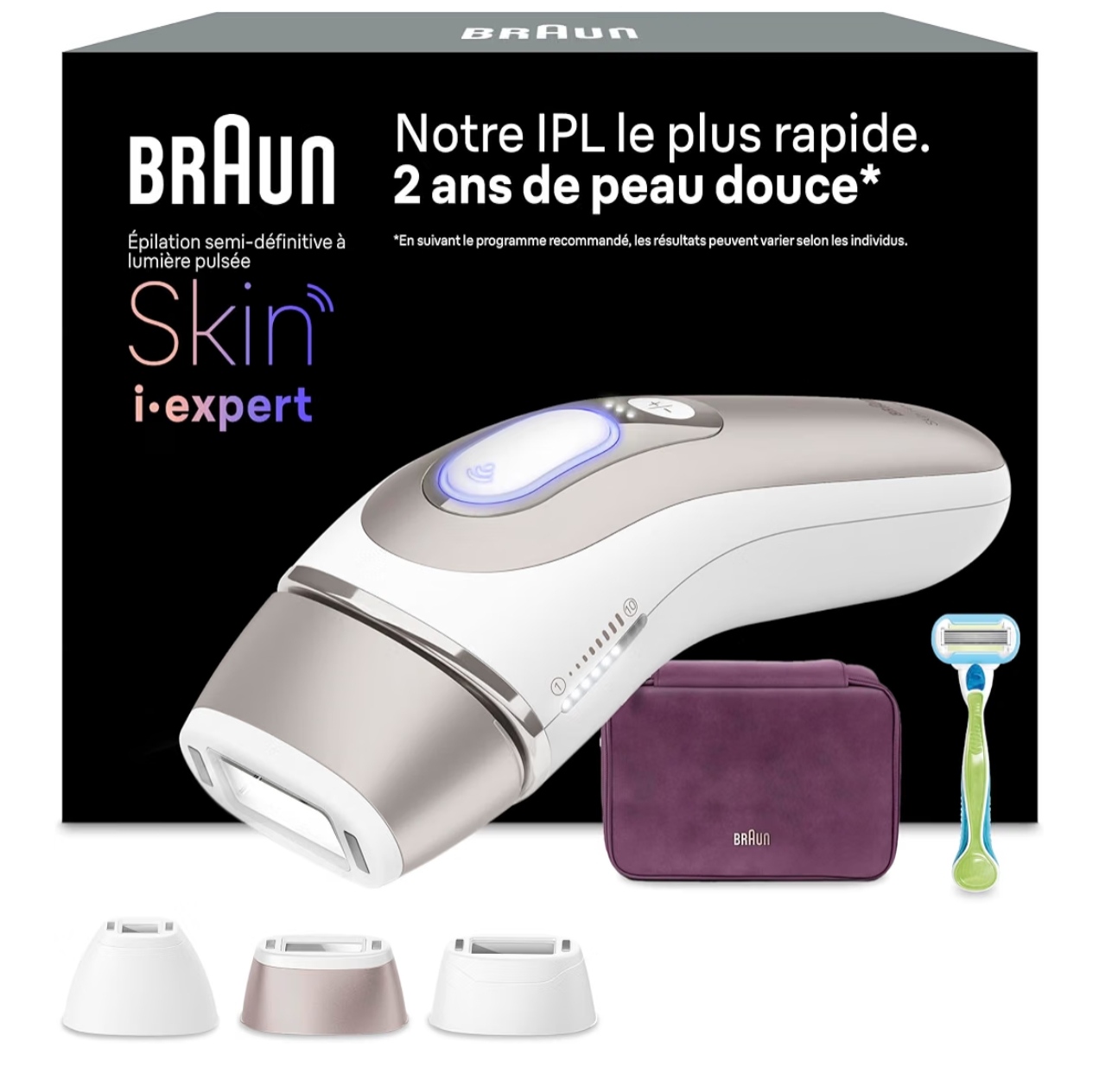 Braun Epilateur Lumiere Pulsee IPL i expert 7