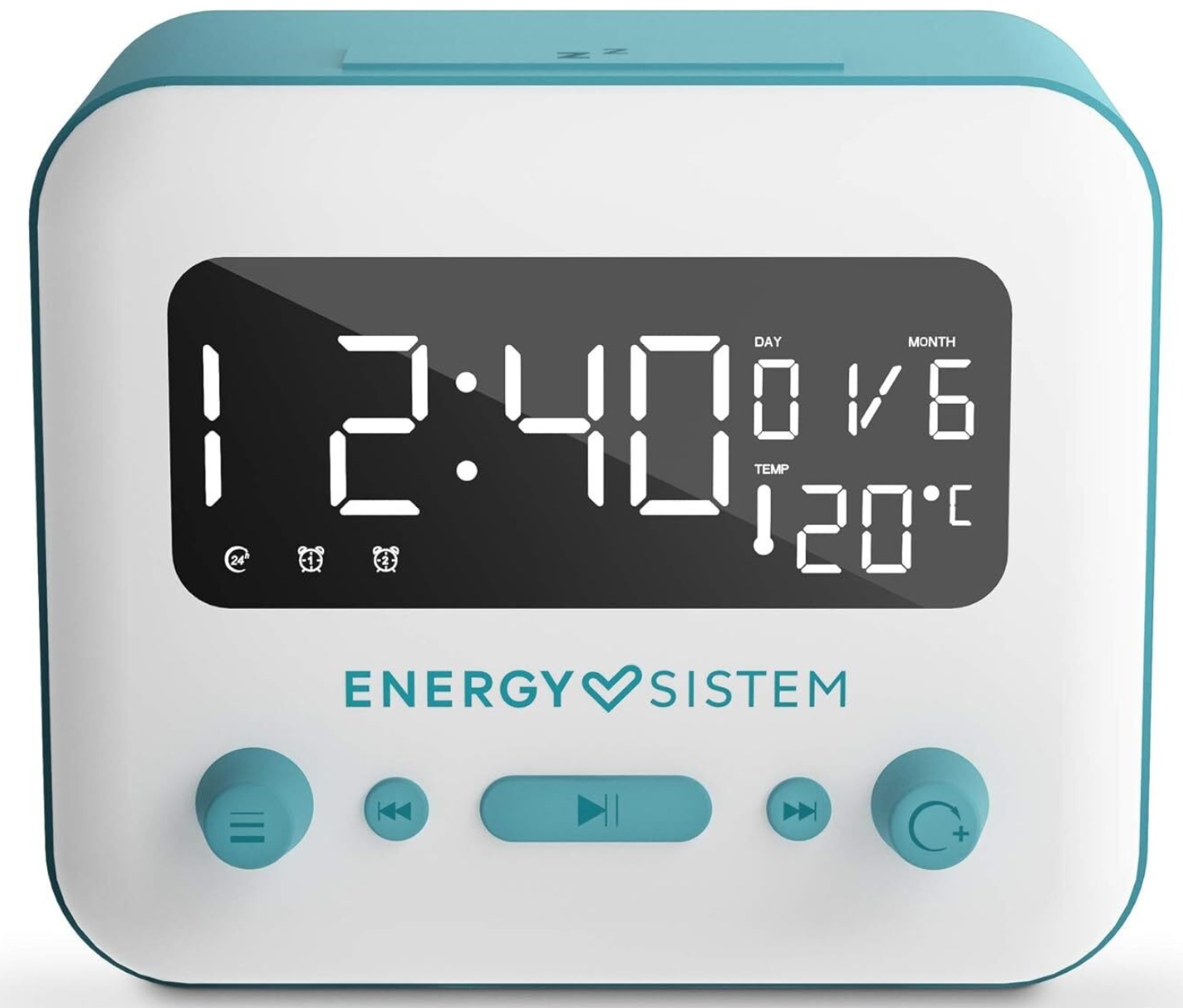 Energy Clock Speaker 2 Sky Blue 8432426451265 – Prix