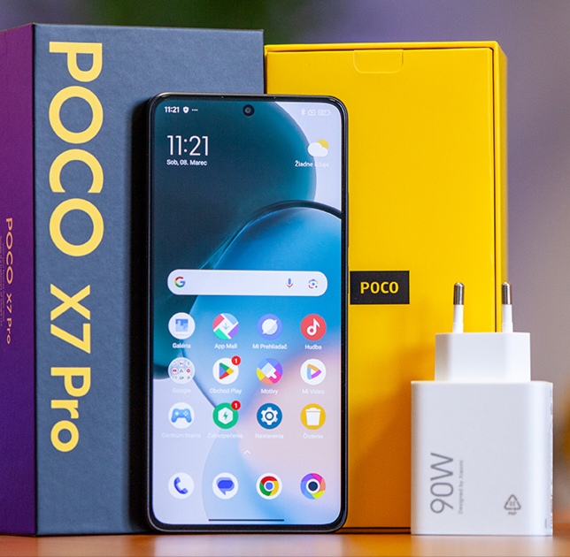 Xiaomi Poco X7 Pro 256Go 8Go RAM Avec Chargeur| PRIX Double Sim