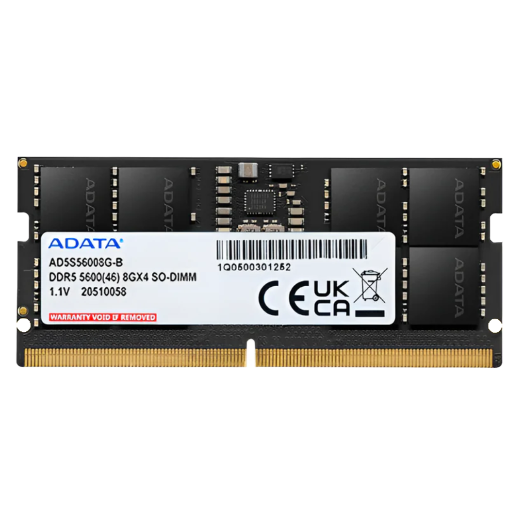 Barrette mémoire ADATA SO-DIMM 8GB DDR5-5600MHz AD5S56008G-S – Prix