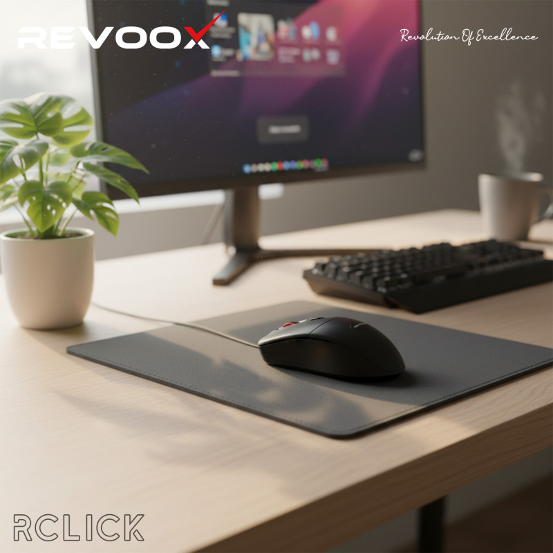 REVOOX Wired Mouse RCLICK RM-W100 – Prix