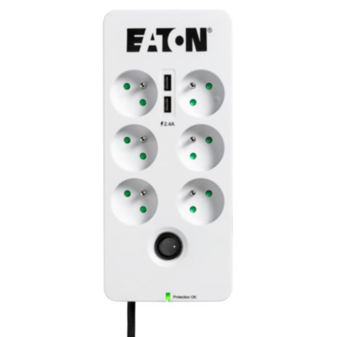 Eaton Protection Box 6 USB FR PB6UF – Prix