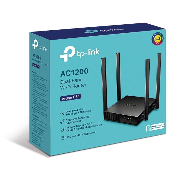 TP-Link Archer C54 AC1200 Dual-Band Wi-Fi Router | PRIX