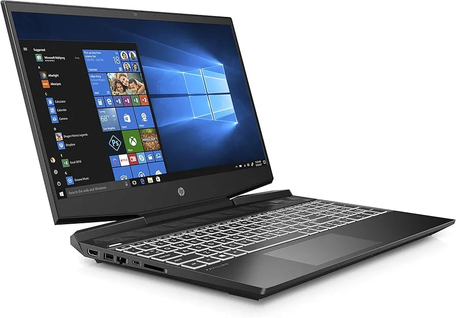 HP Pavilion Gaming 15-i7-10750H-RTX 2060 6GB-16GB RAM 512GB-HDD 2TB-144Hz