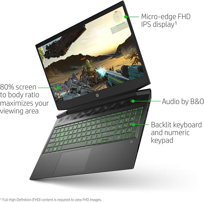 HP Pavillon Gamin i5-10300H 4,5 GHz Turbo 16Go RAM 512Go SSD Nvidia GTX 1650 – Prix