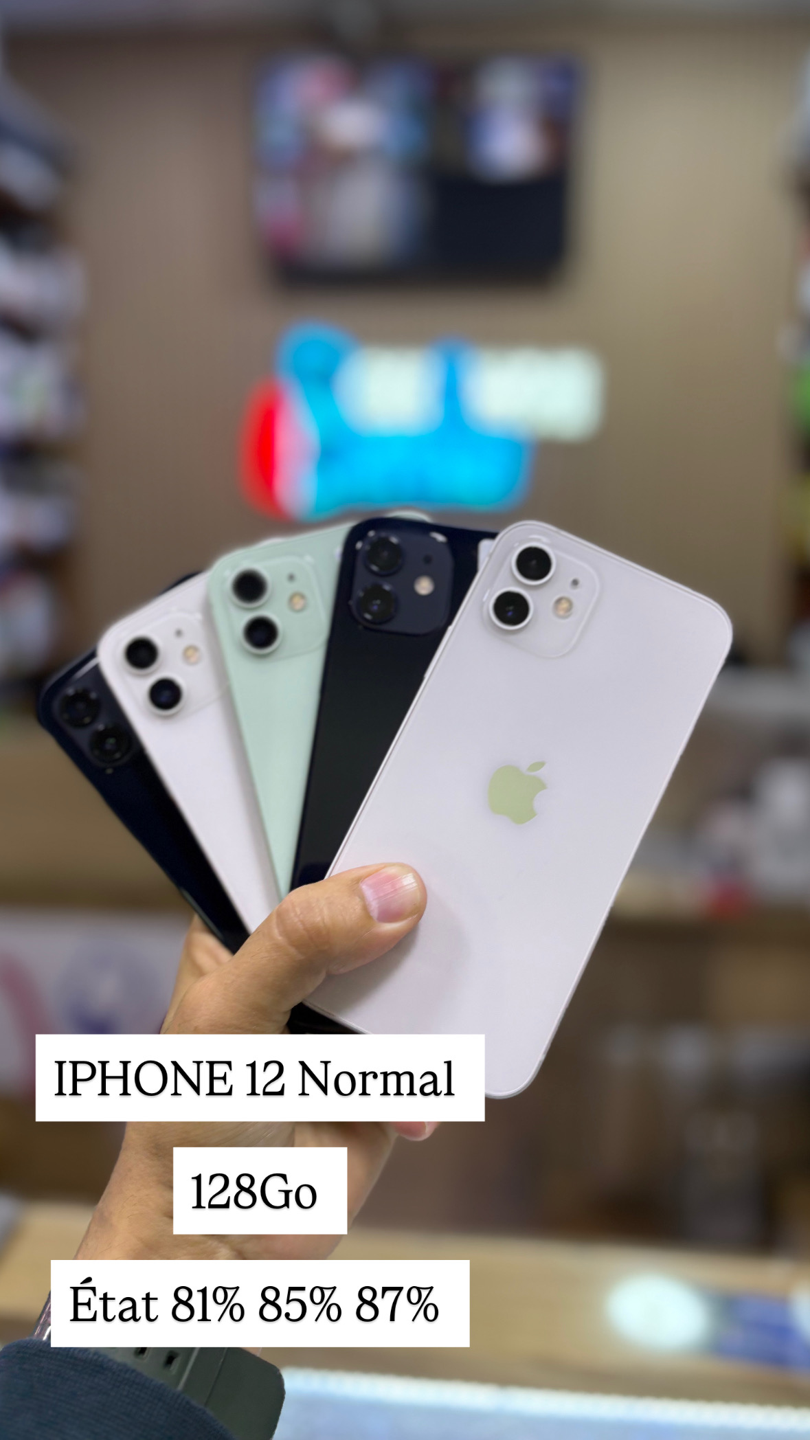 Apple iPhone 12 128Go | PRIX E-Sim|Carte Sim