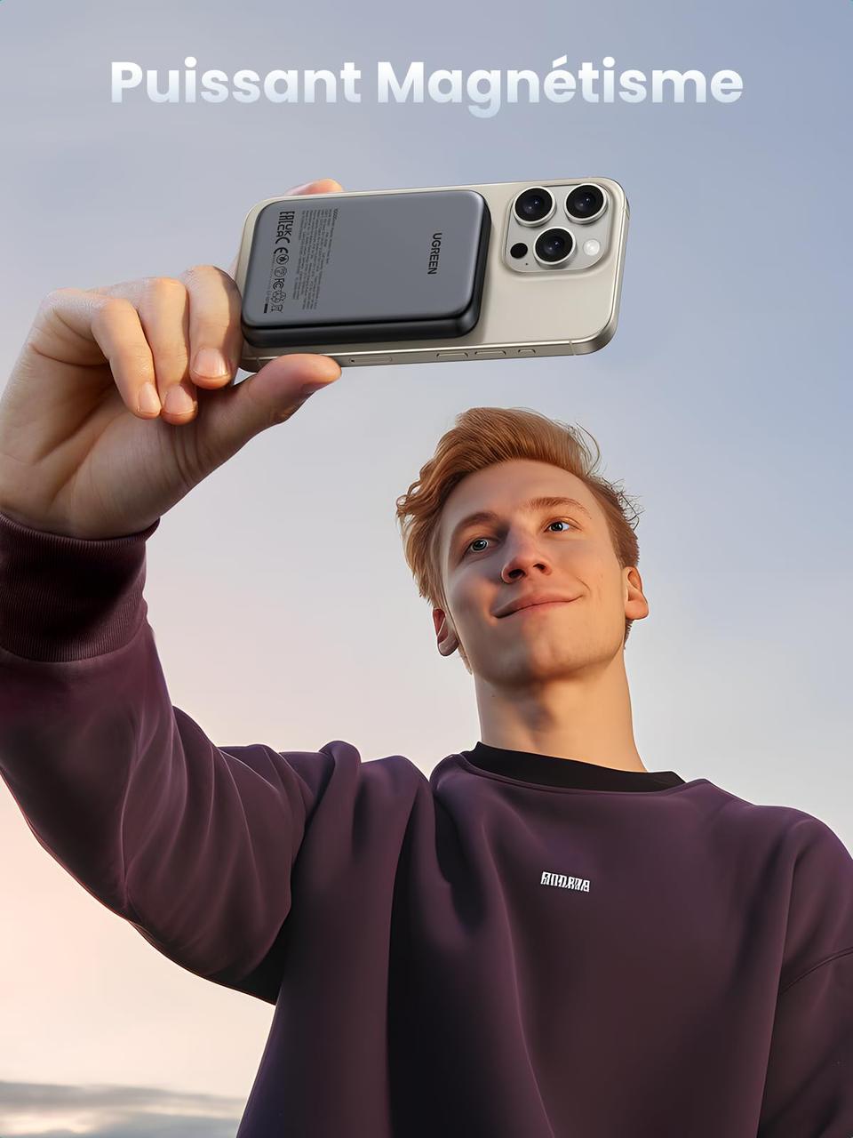 UGREEN POWER BANK WIRELESS 10000mAh 
