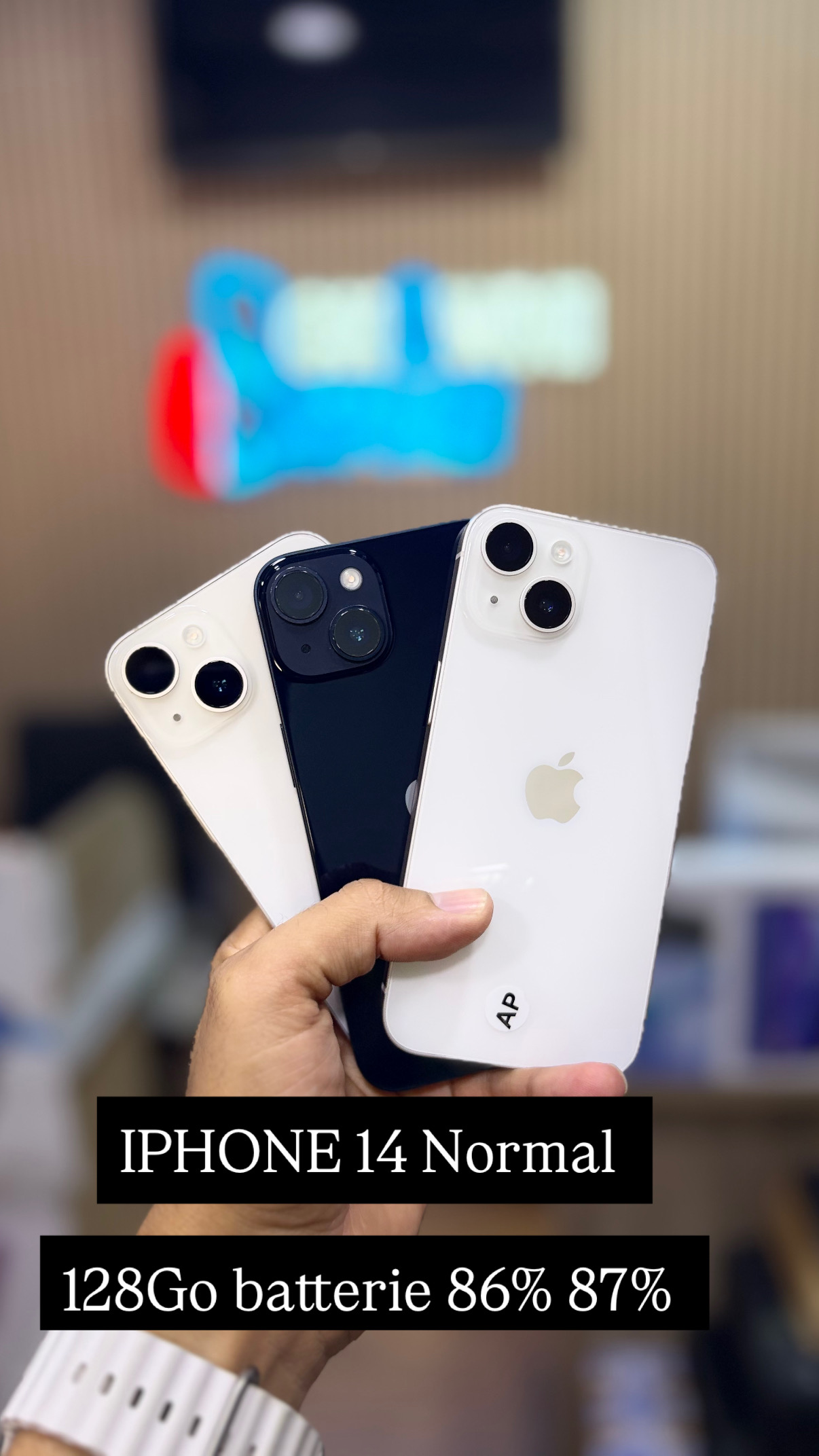 Apple iPhone 14, 128 Go Version Europe | Prix Carte Sim