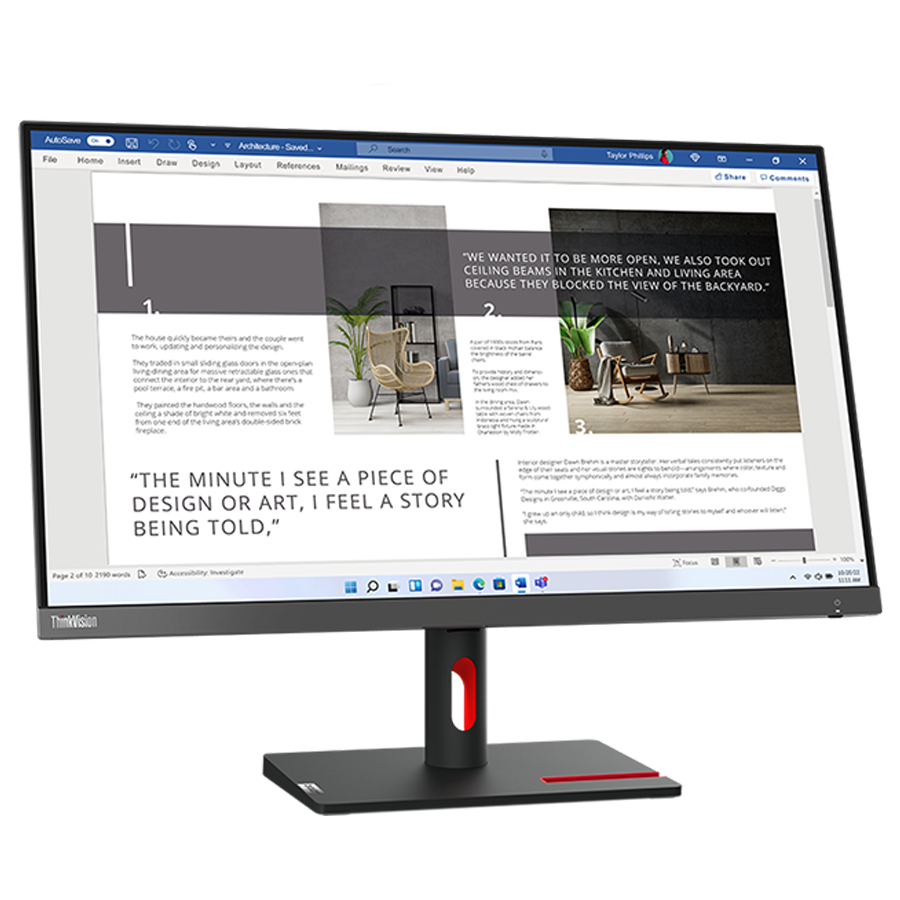 Lenovo ThinkVision S27i-30 27 pouces 63DFKAT4EU | PRIX