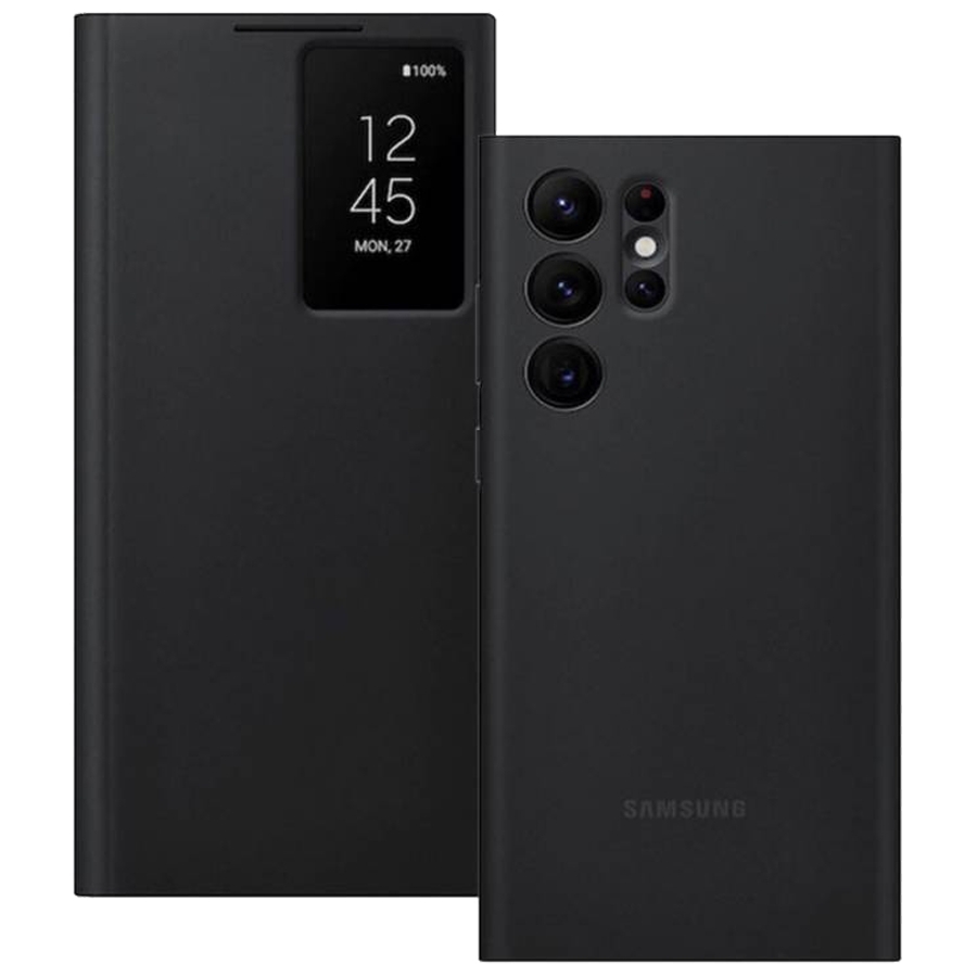 Étui Smart View avec porte-carte Galaxy S23 Ultra | PRIX