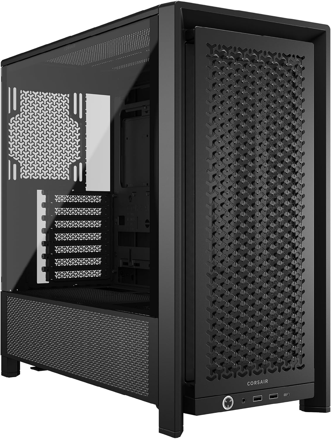 Corsair Boitier FRAME 4000D Mid-Tower CC-9011290-WW Noir 840440485551 – Prix