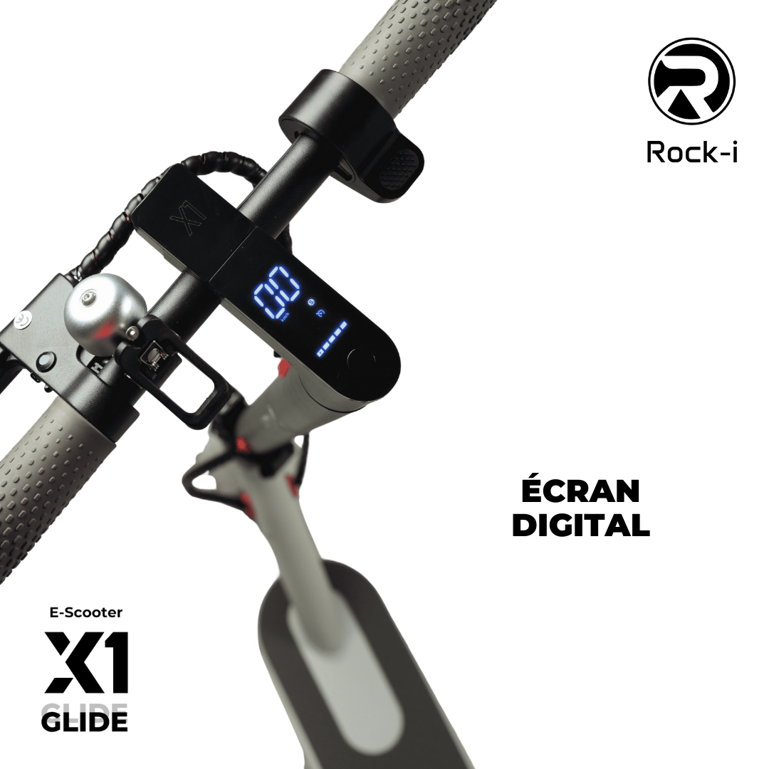 Trottinette électrique X1 GLIDE Blanc | PRIX